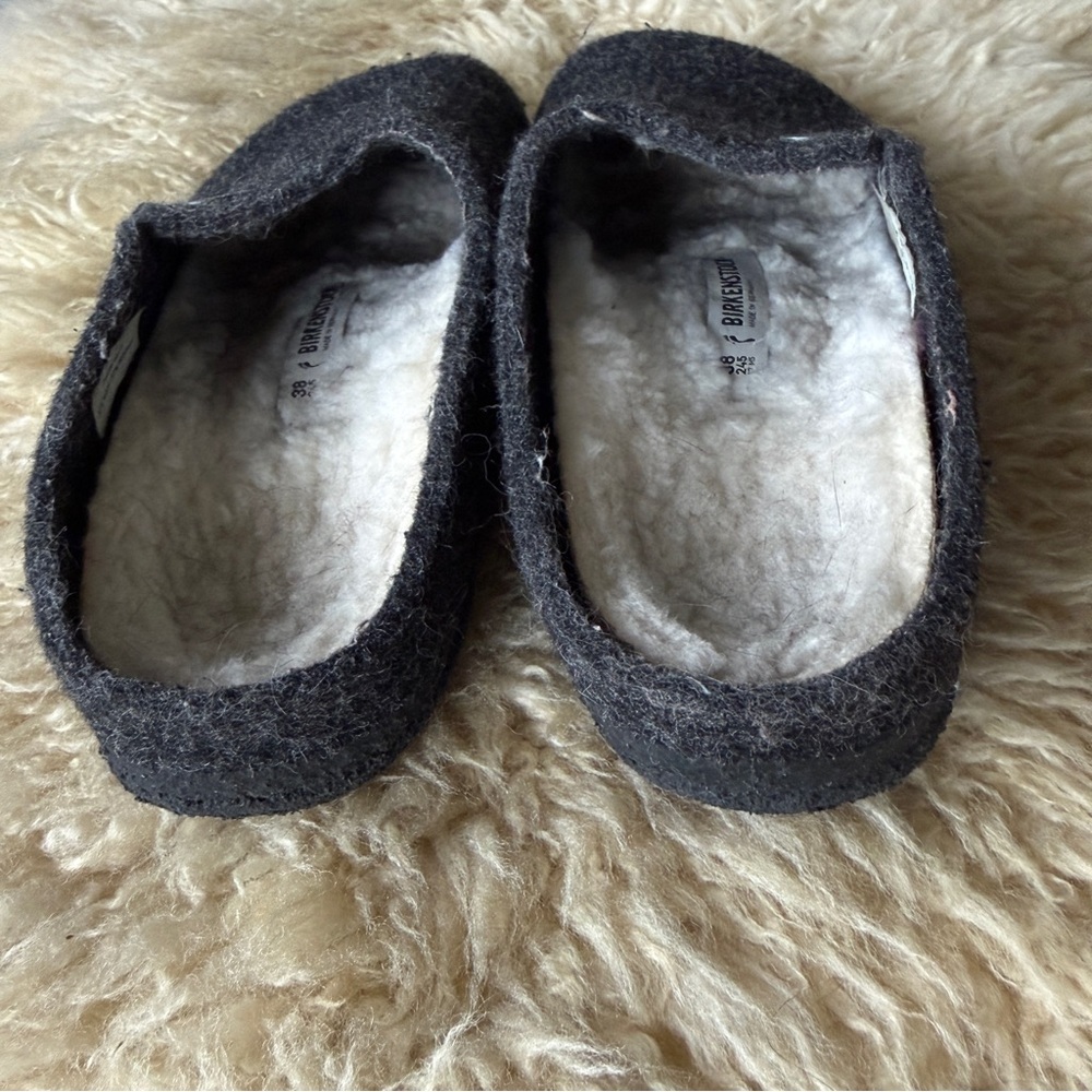 Birkenstock Zermatt Shearling  Wool Felt Slippers - Picture 4 of 7